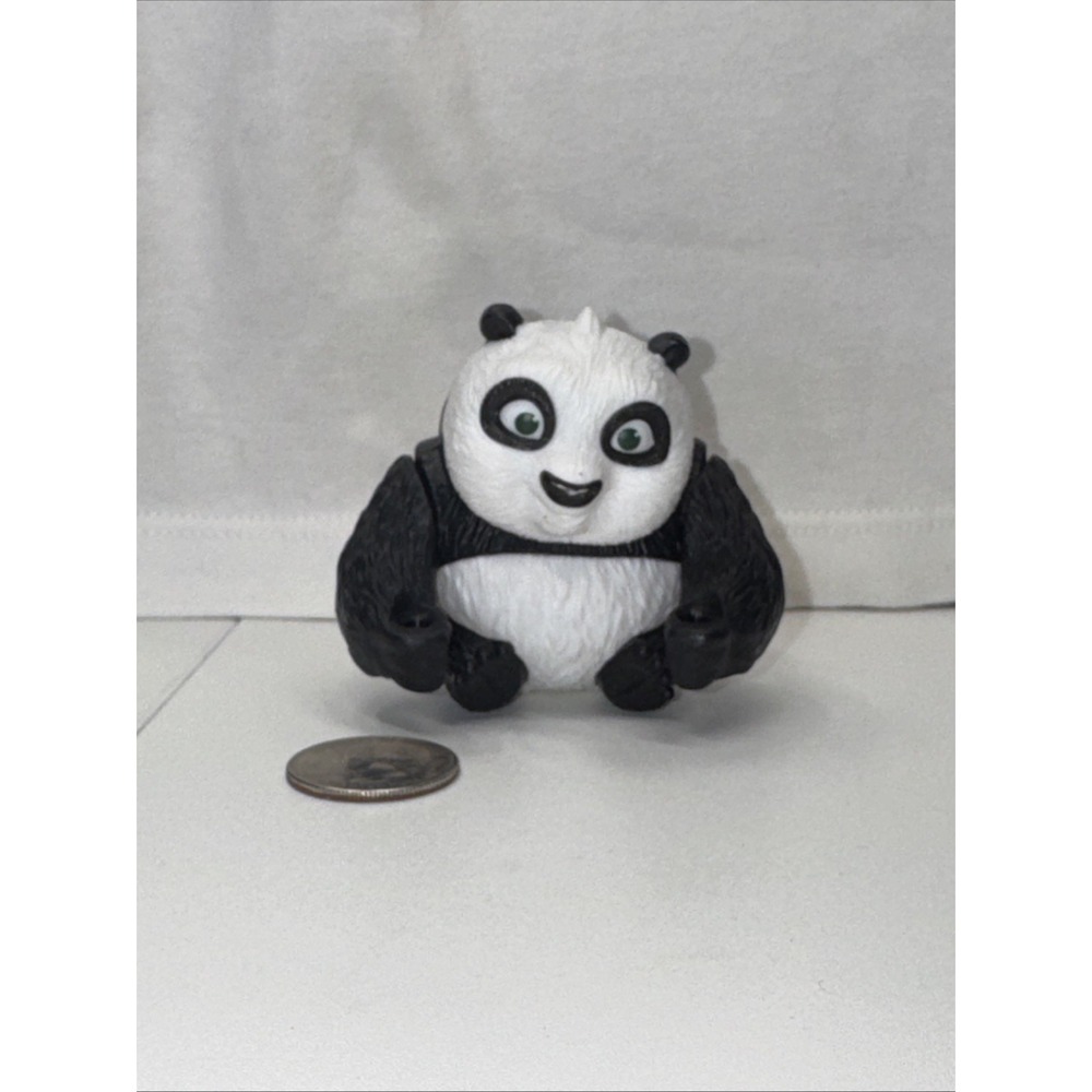 2011 McDonald's Kung Fu Panda 2 Baby Po Plastic Figure Happy Meal Toy